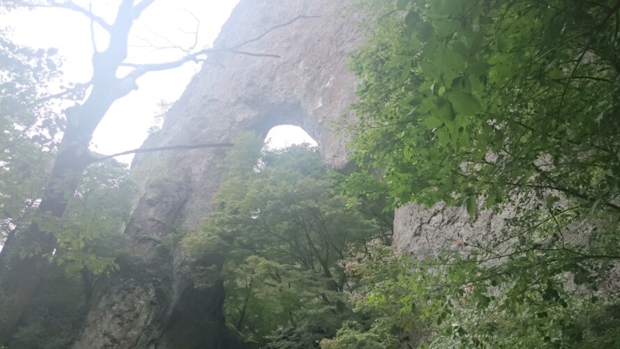 妙義山の石門めぐり