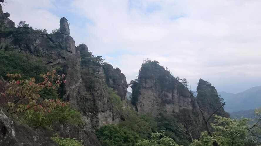 妙義山の石門めぐり